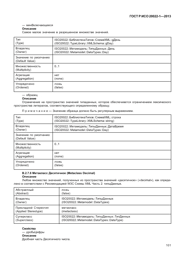 ГОСТ Р ИСО  20022-1-2013, страница 107