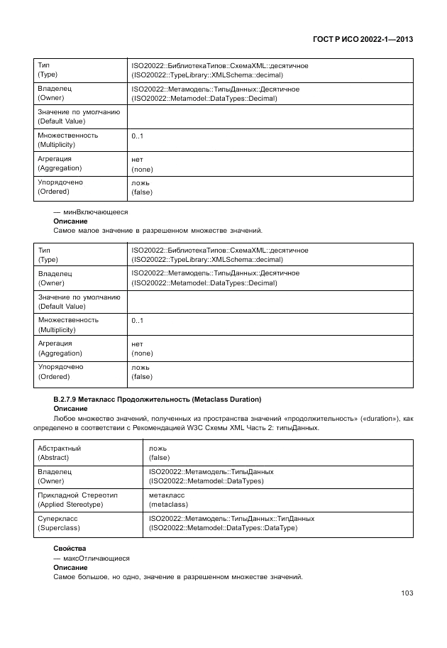 ГОСТ Р ИСО  20022-1-2013, страница 109