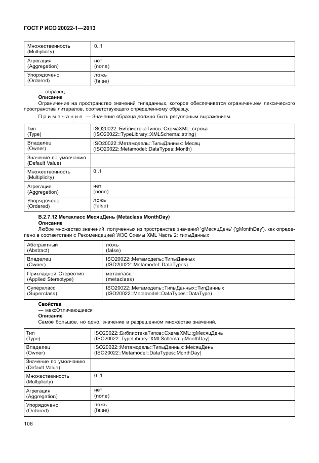 ГОСТ Р ИСО  20022-1-2013, страница 114
