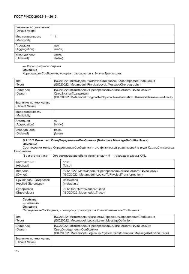 ГОСТ Р ИСО  20022-1-2013, страница 146