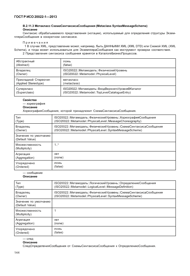 ГОСТ Р ИСО  20022-1-2013, страница 150