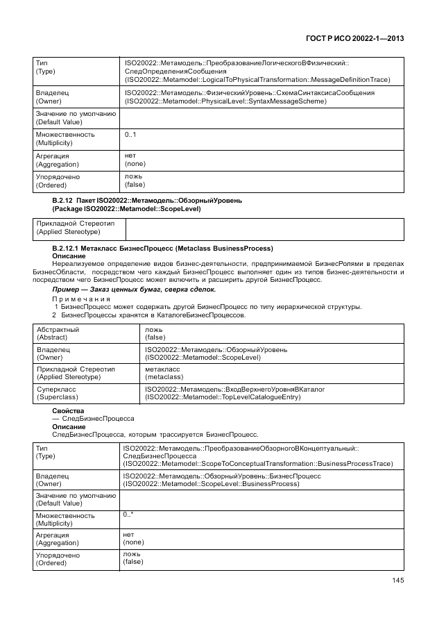 ГОСТ Р ИСО  20022-1-2013, страница 151