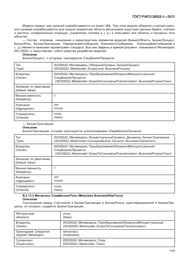 ГОСТ Р ИСО  20022-1-2013, страница 155