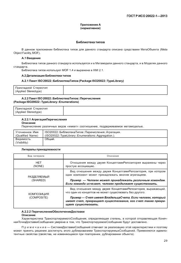 ГОСТ Р ИСО  20022-1-2013, страница 35