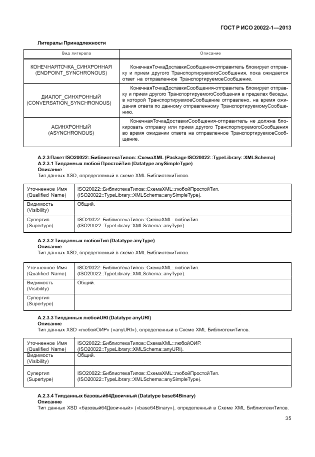 ГОСТ Р ИСО  20022-1-2013, страница 41