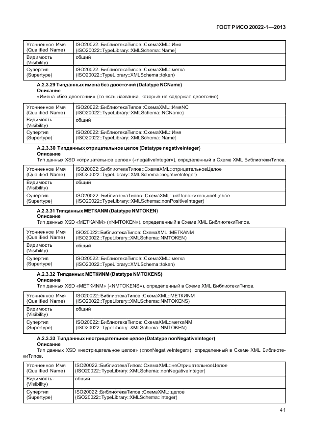 ГОСТ Р ИСО  20022-1-2013, страница 47
