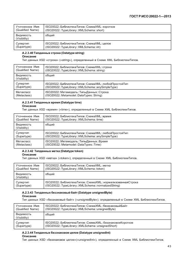 ГОСТ Р ИСО  20022-1-2013, страница 49