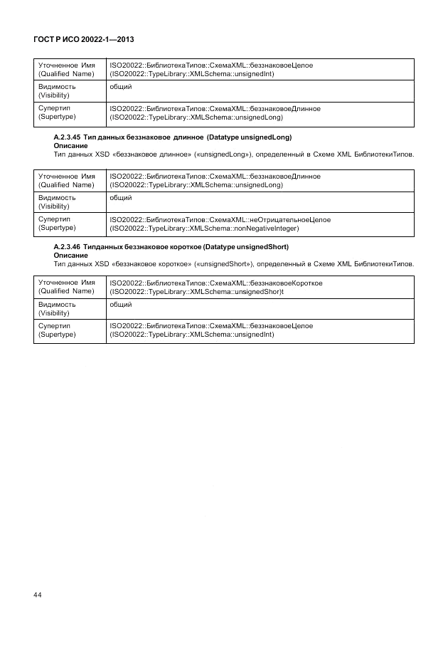 ГОСТ Р ИСО  20022-1-2013, страница 50