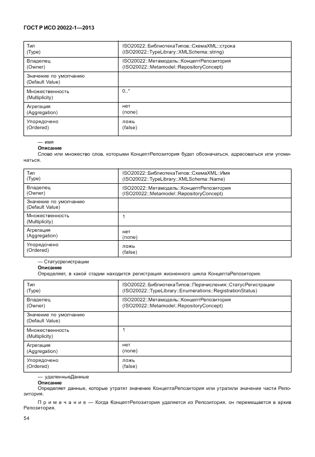 ГОСТ Р ИСО  20022-1-2013, страница 60