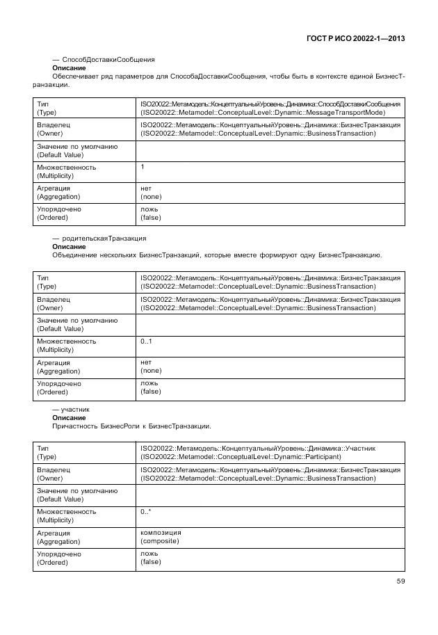 ГОСТ Р ИСО  20022-1-2013, страница 65