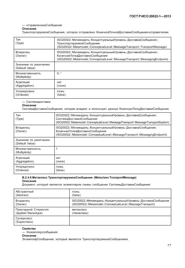ГОСТ Р ИСО  20022-1-2013, страница 83