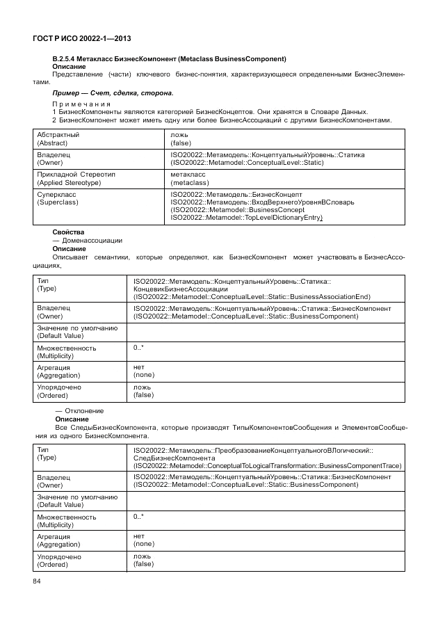 ГОСТ Р ИСО  20022-1-2013, страница 90