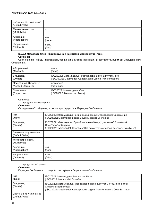 ГОСТ Р ИСО  20022-1-2013, страница 98
