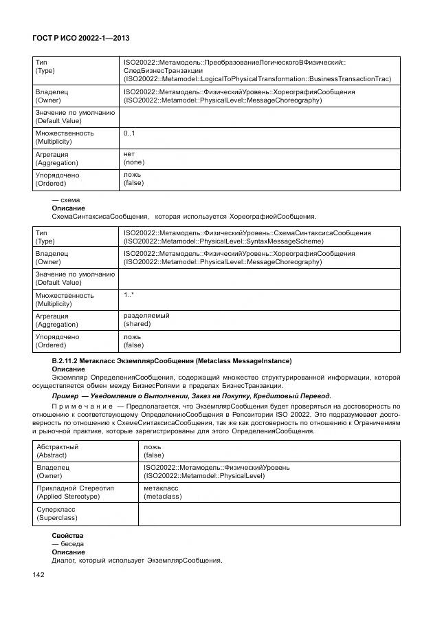 ГОСТ Р ИСО 20022-1-2013, страница 148
