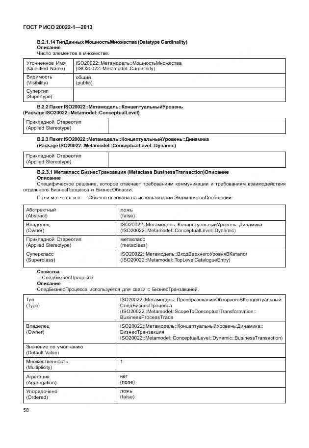 ГОСТ Р ИСО 20022-1-2013, страница 64