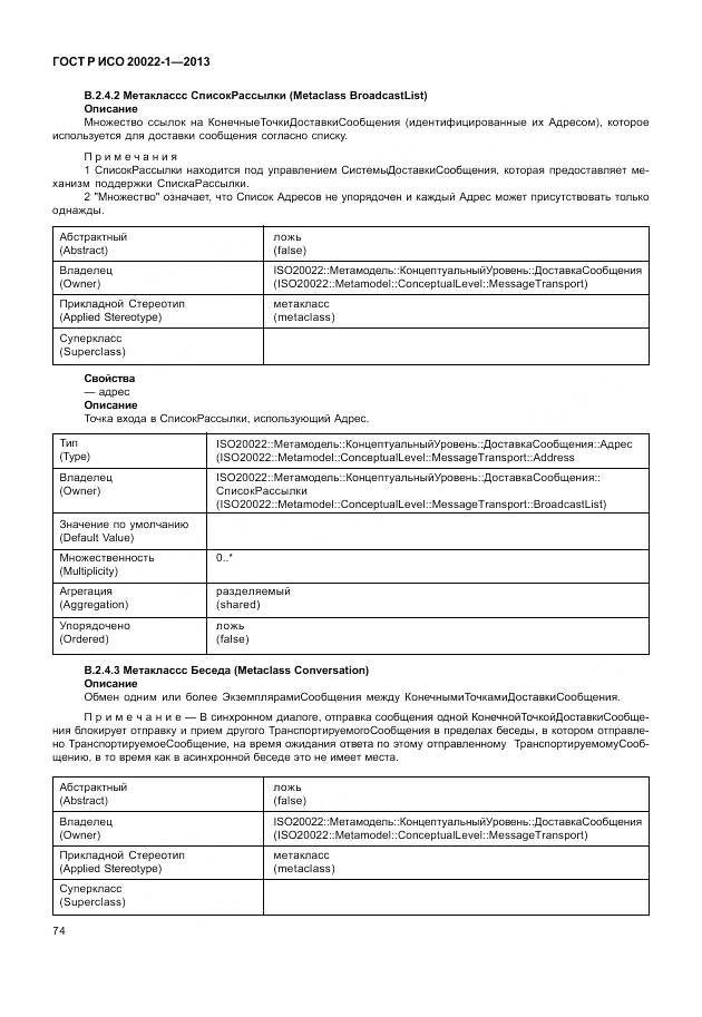 ГОСТ Р ИСО 20022-1-2013, страница 80