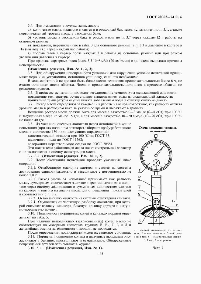 ГОСТ 20303-74, страница 6