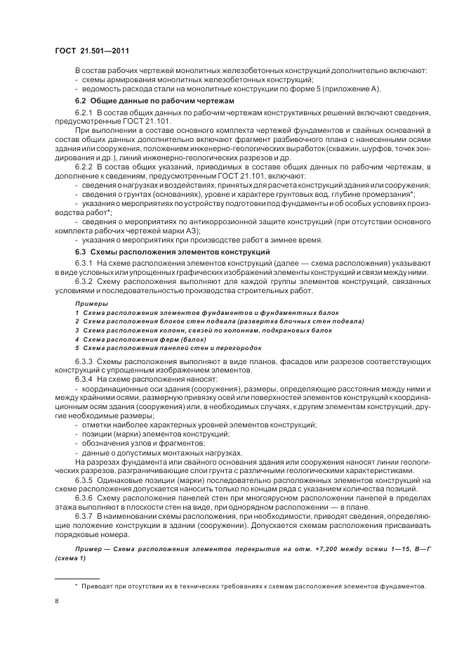 ГОСТ 21.501-2011, страница 12