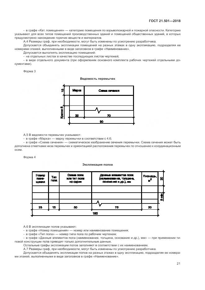 ГОСТ 21.501-2018, страница 25
