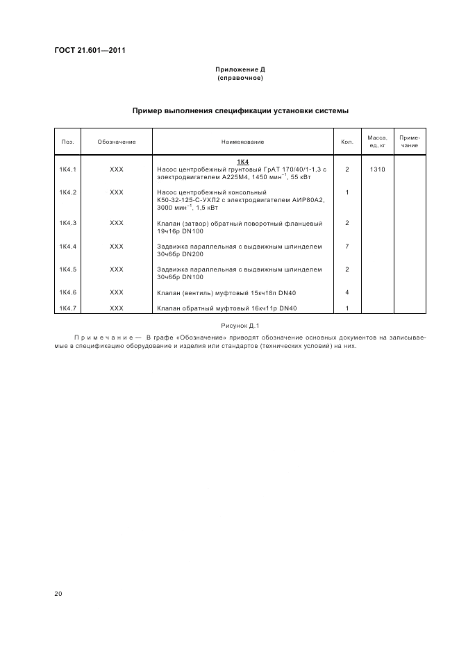 ГОСТ 21.601-2011, страница 24