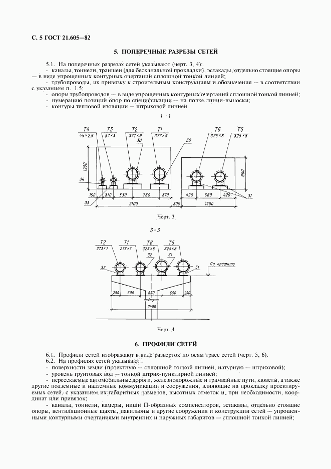 ГОСТ 21.605-82, страница 6