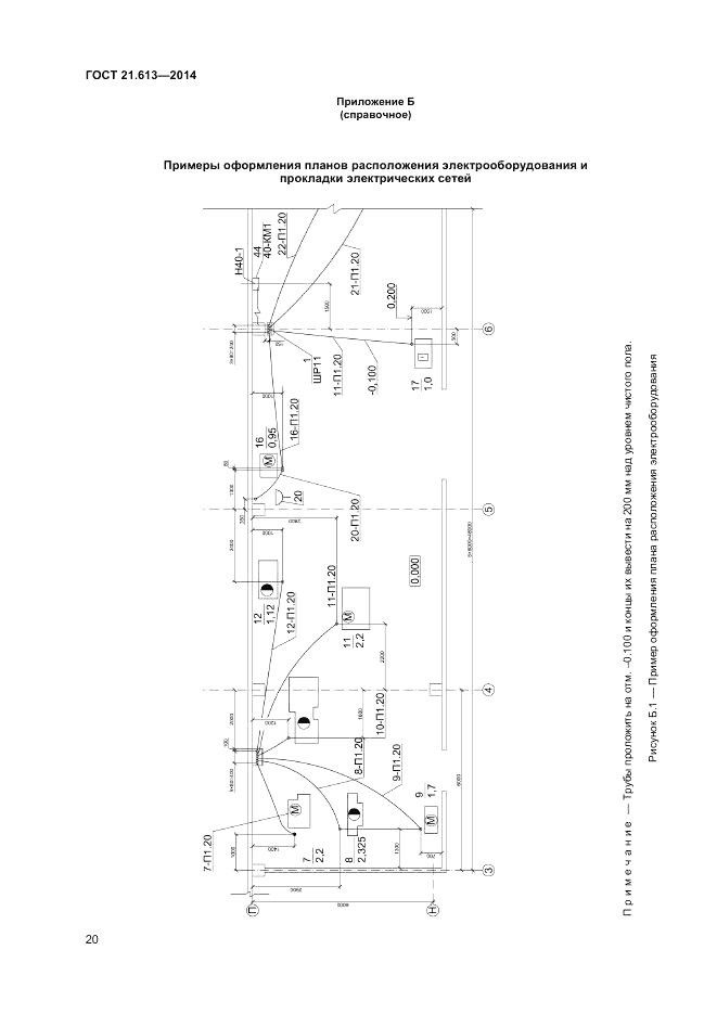 ГОСТ 21.613-2014, страница 22