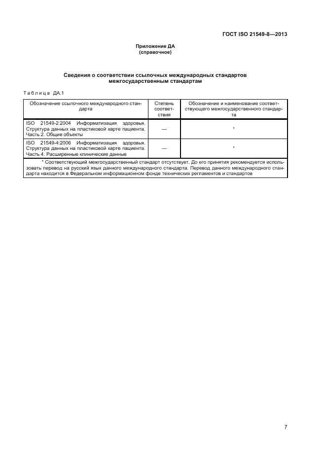ГОСТ ISO 21549-8-2013, страница 11