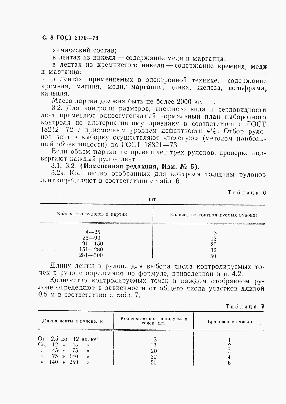 ГОСТ 2170-73, страница 9