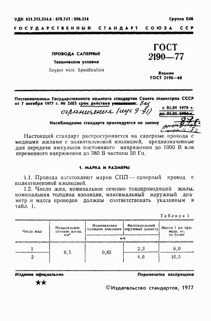 ГОСТ 2190-77, страница 2