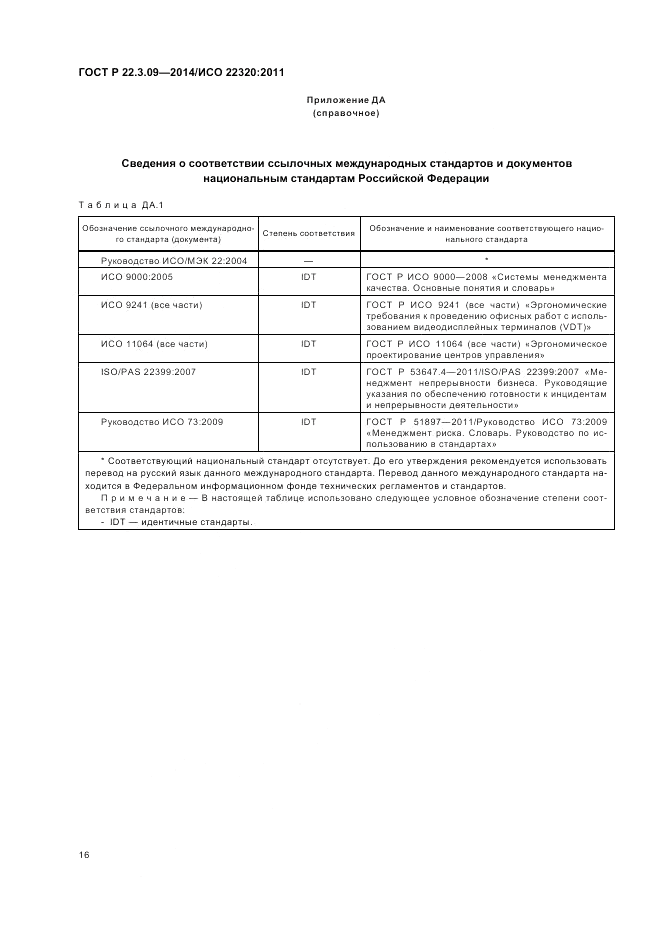 ГОСТ Р  22.3.09-2014, страница 20