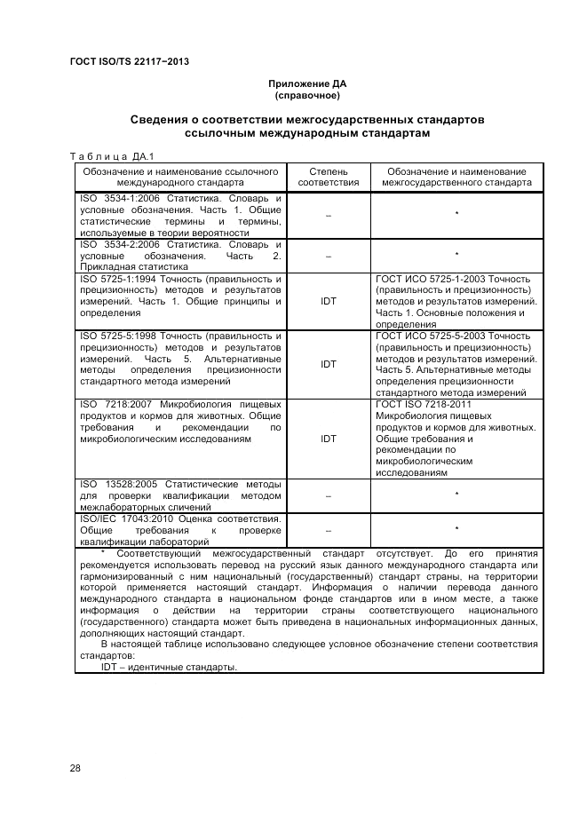 ГОСТ ISO/TS  22117-2013, страница 34
