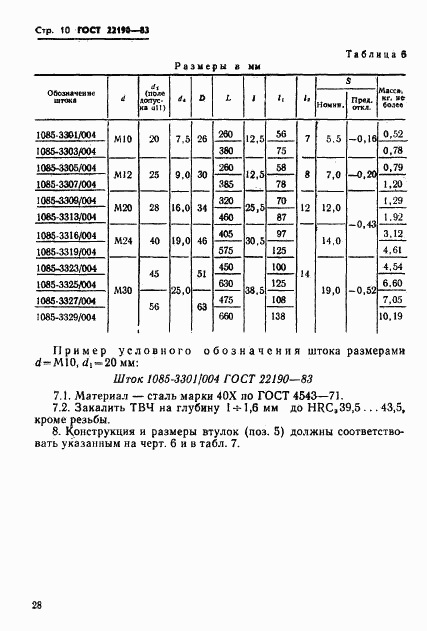 ГОСТ 22190-83, страница 10