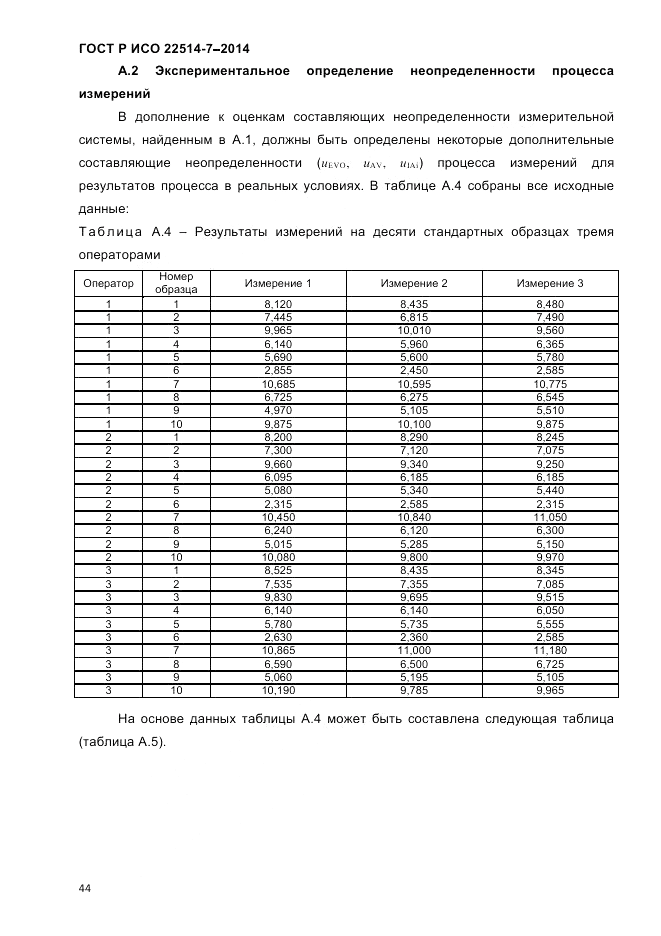 ГОСТ Р ИСО  22514-7-2014, страница 48