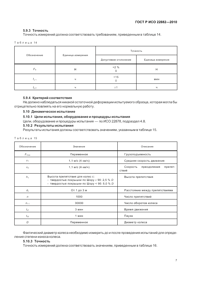 ГОСТ Р ИСО 22882-2010, страница 11