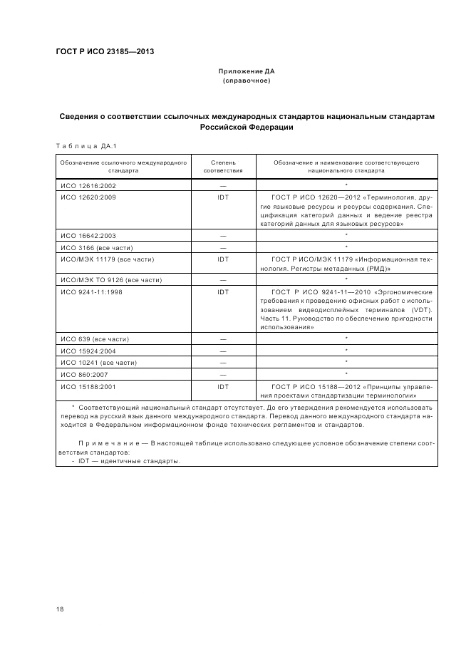 ГОСТ Р ИСО  23185-2013, страница 22
