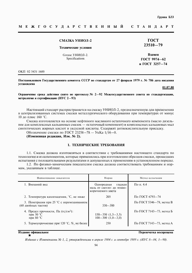 ГОСТ 23510-79, страница 1