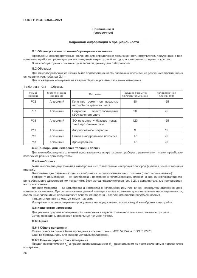 ГОСТ Р ИСО  2360-2021, страница 30