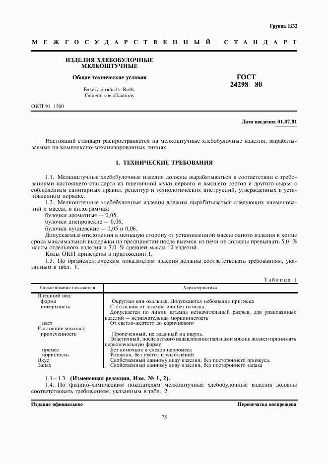 ГОСТ 24298-80, страница 1