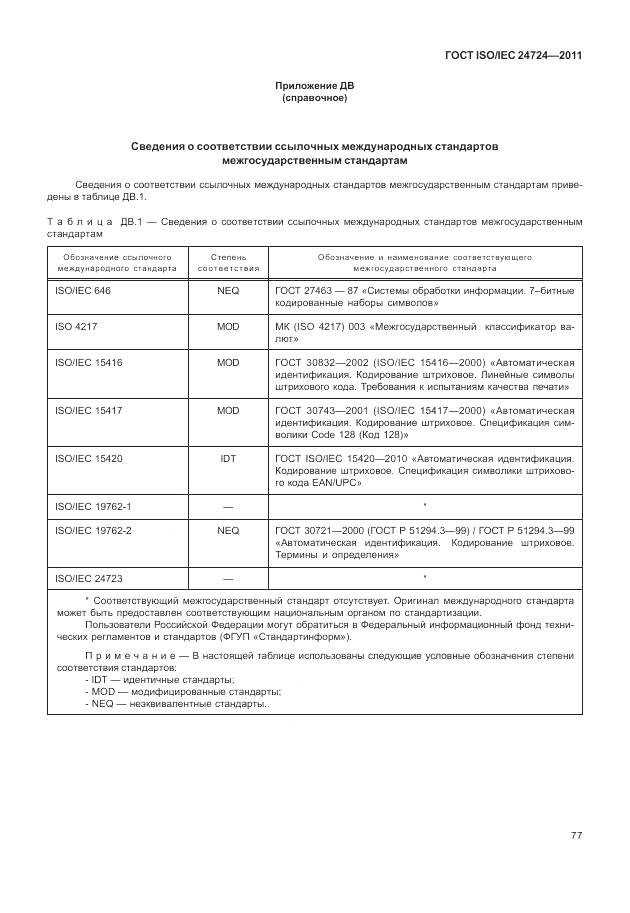 ГОСТ ISO/IEC  24724-2011, страница 83