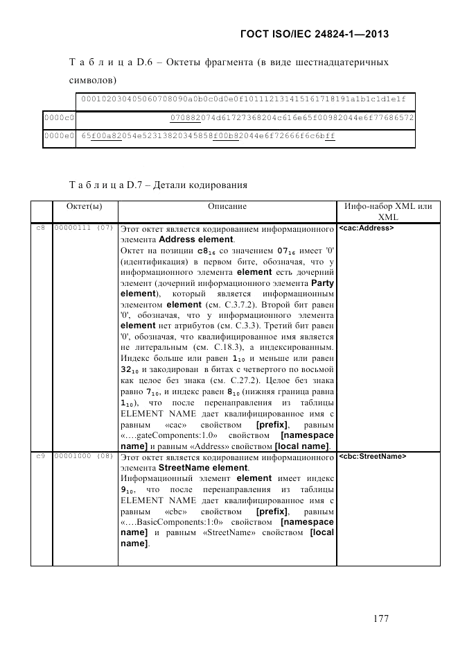 ГОСТ ISO/IEC  24824-1-2013, страница 183