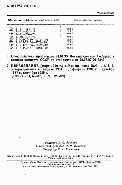 ГОСТ 24870-81, страница 73