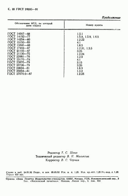 ГОСТ 24885-91, страница 19