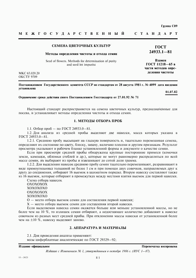 ГОСТ 24933.1-81, страница 1