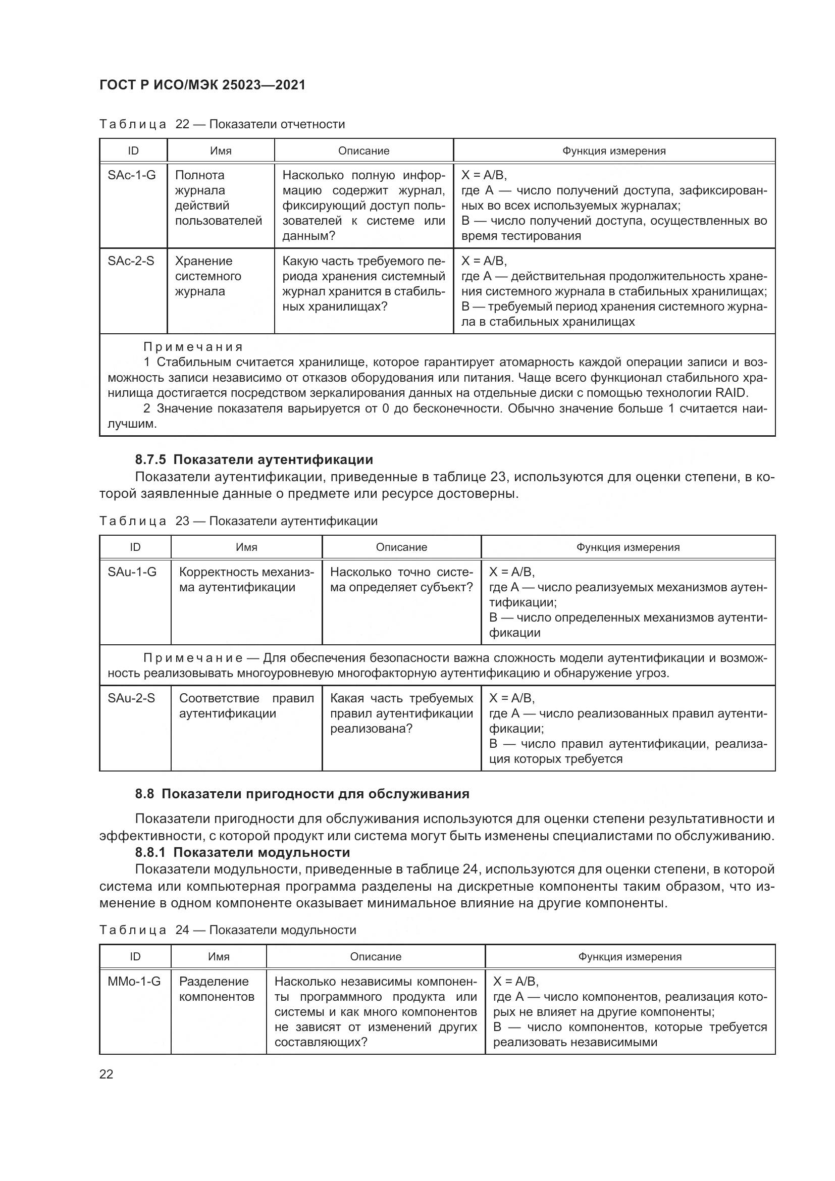 ГОСТ Р ИСО/МЭК  25023-2021, страница 28