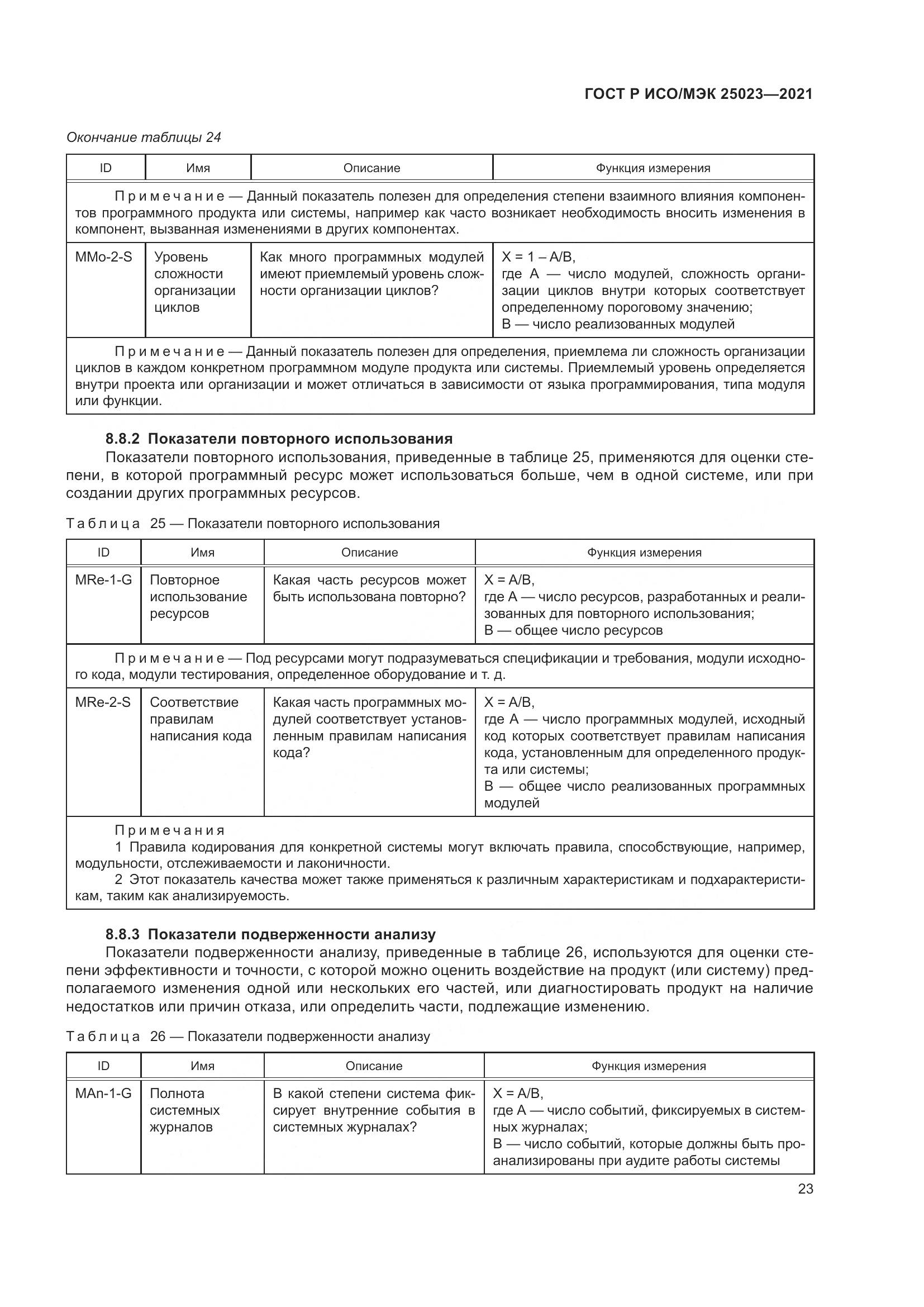 ГОСТ Р ИСО/МЭК  25023-2021, страница 29