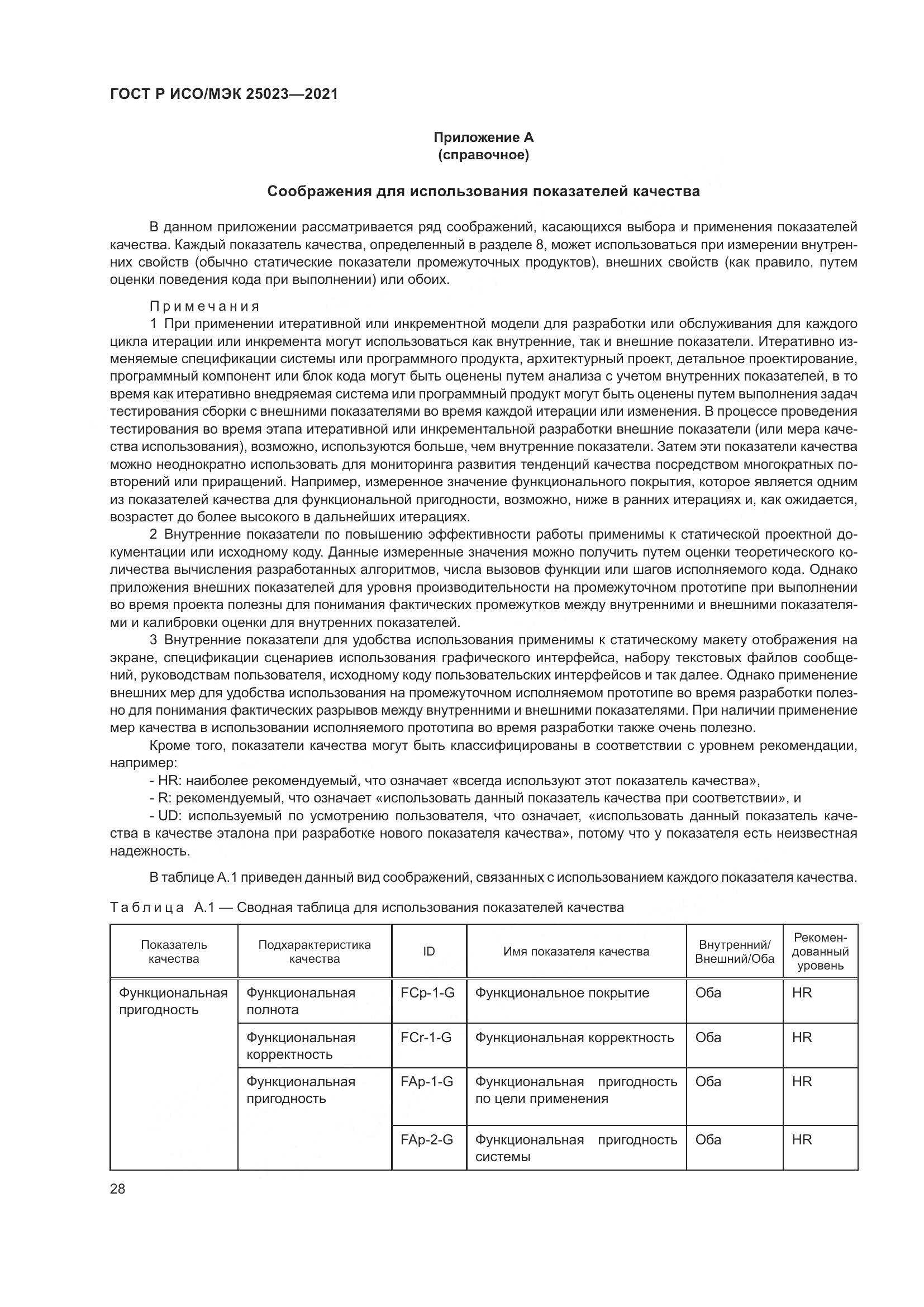 ГОСТ Р ИСО/МЭК  25023-2021, страница 34