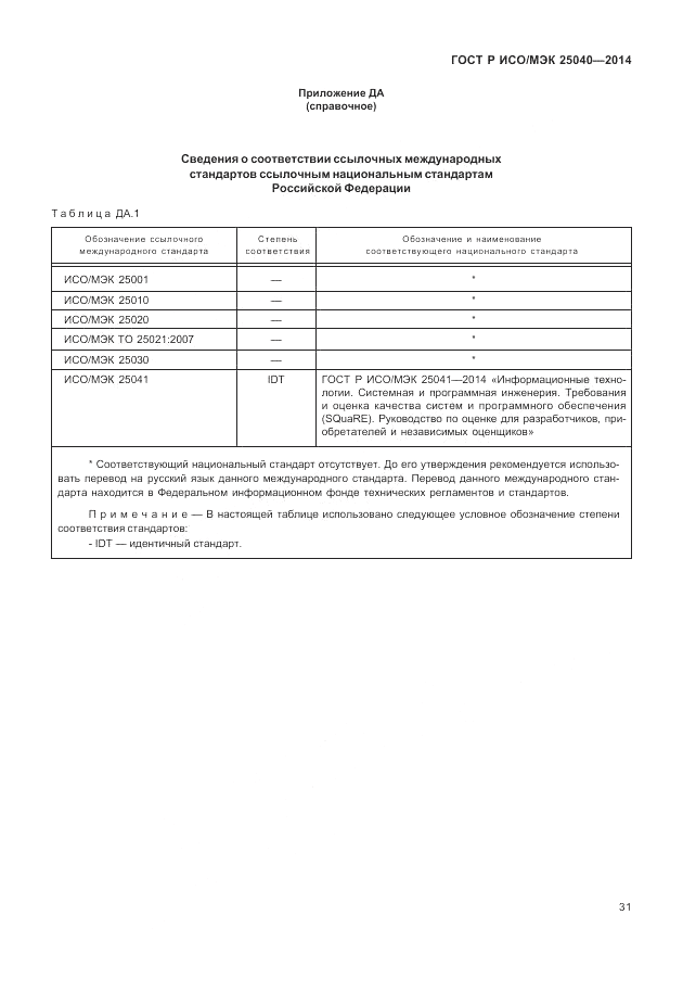 ГОСТ Р ИСО/МЭК  25040-2014, страница 37