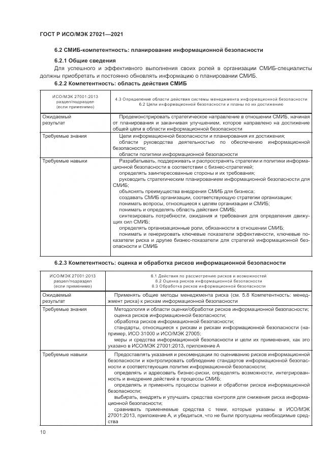ГОСТ Р ИСО/МЭК  27021-2021, страница 14
