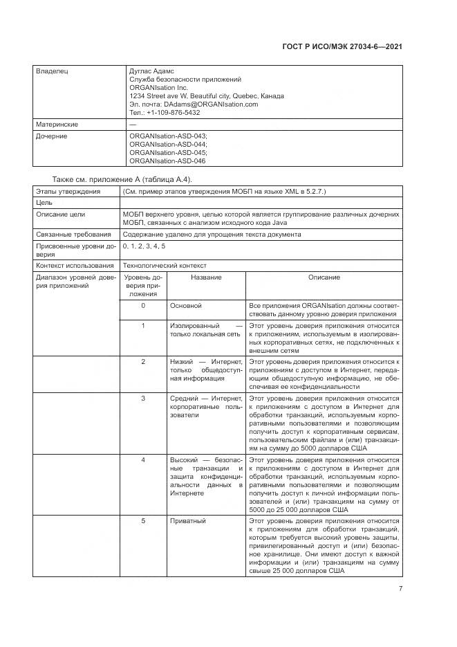 ГОСТ Р ИСО/МЭК  27034-6-2021, страница 11