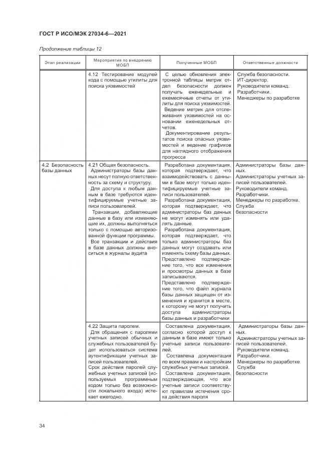 ГОСТ Р ИСО/МЭК  27034-6-2021, страница 38